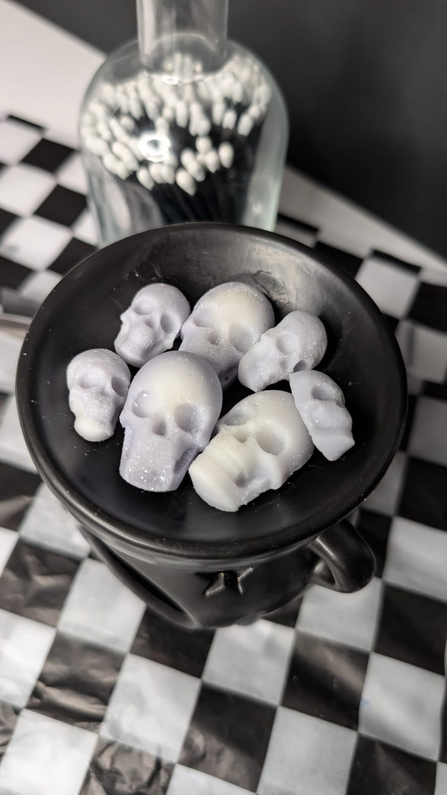 Black Velvet Skull Melts