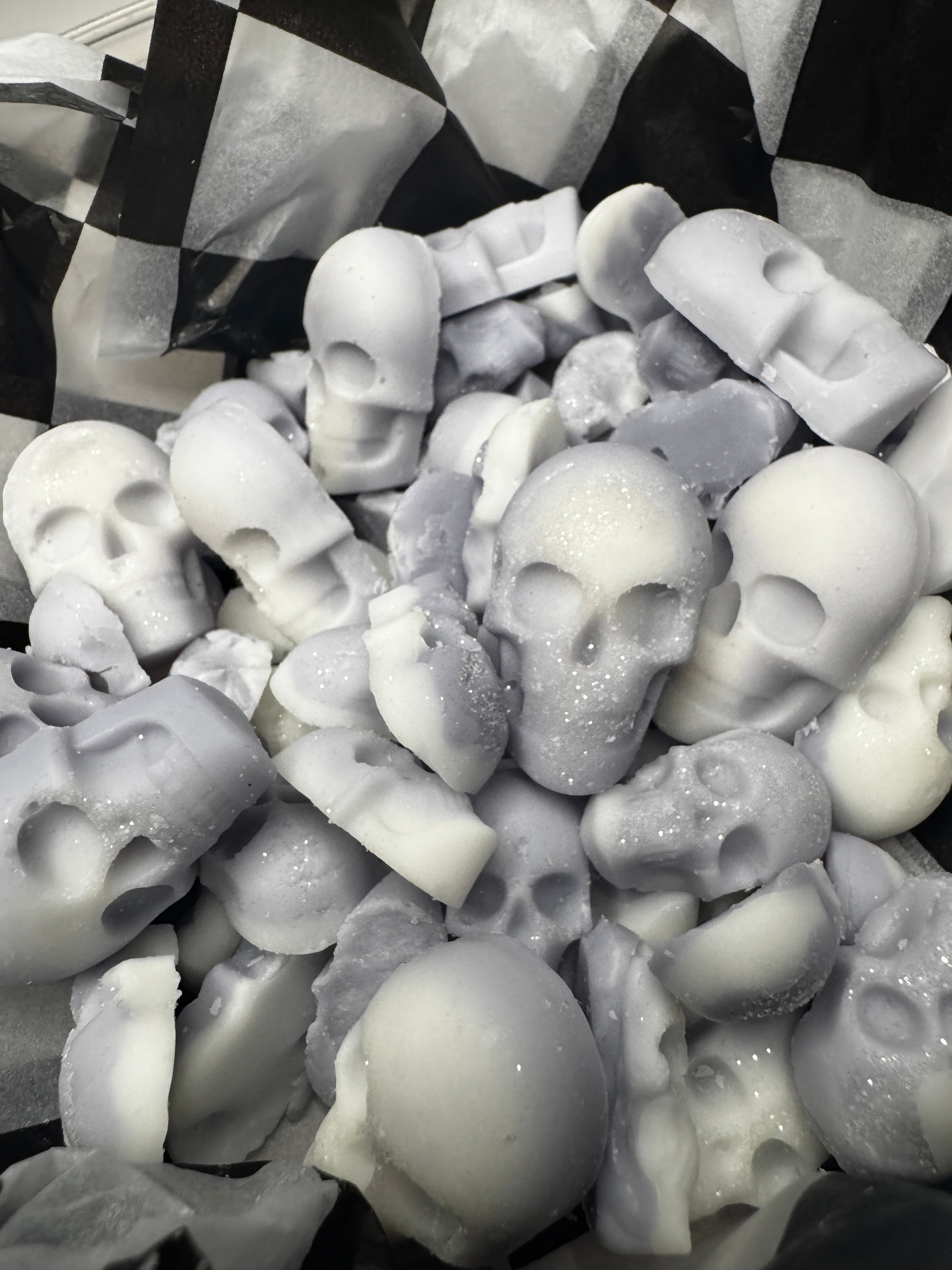 Black Velvet Skull Melts
