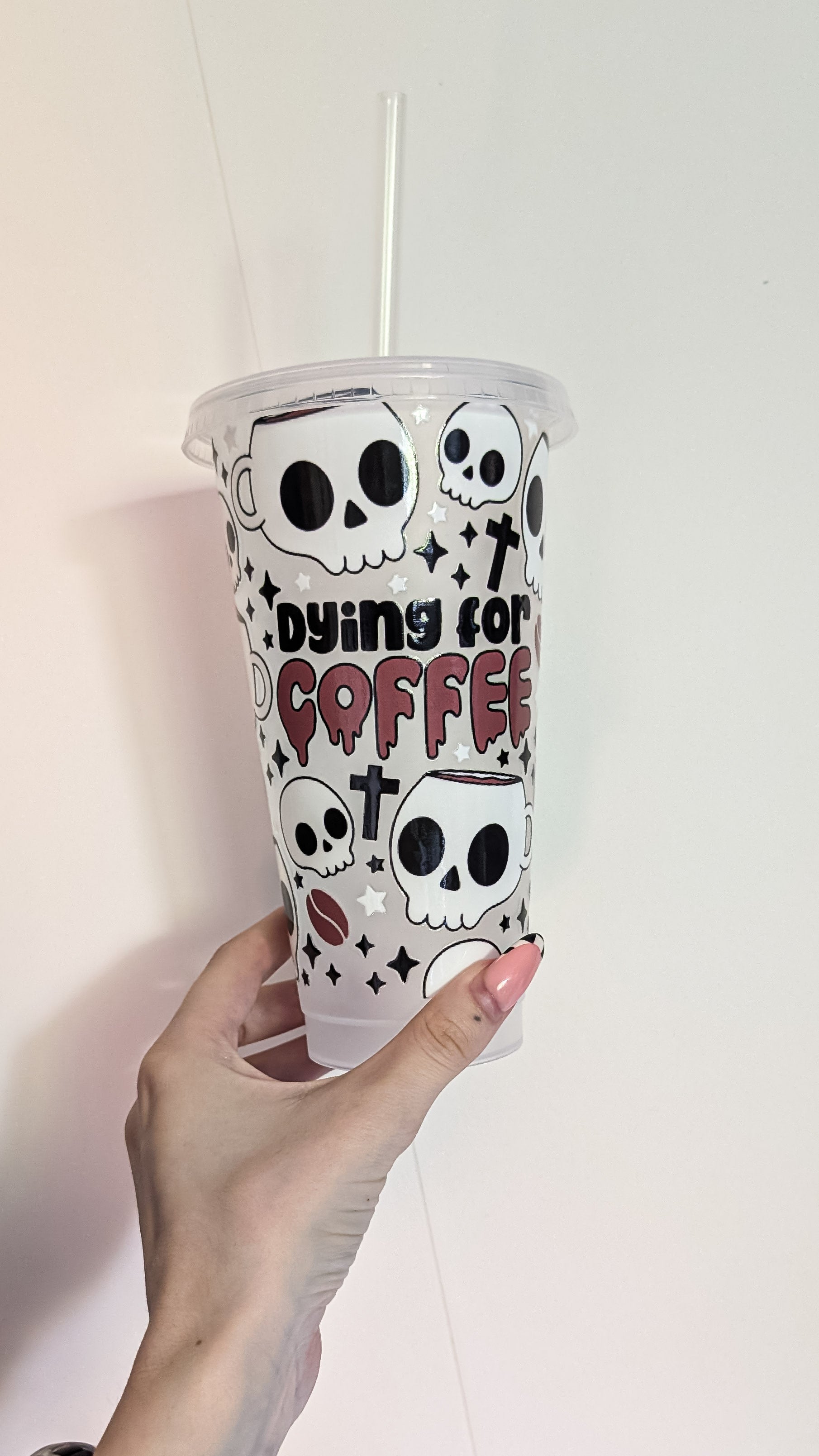 Dying For Coffee Cold Cup