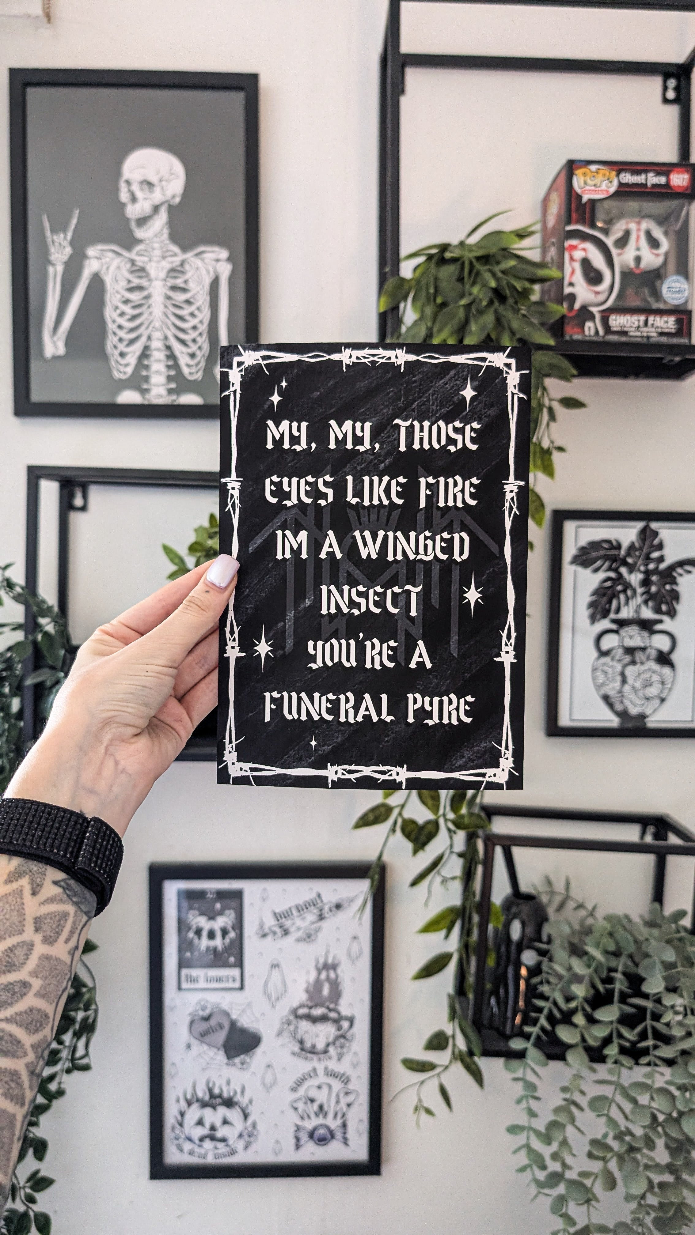 Sleep Token lyric print