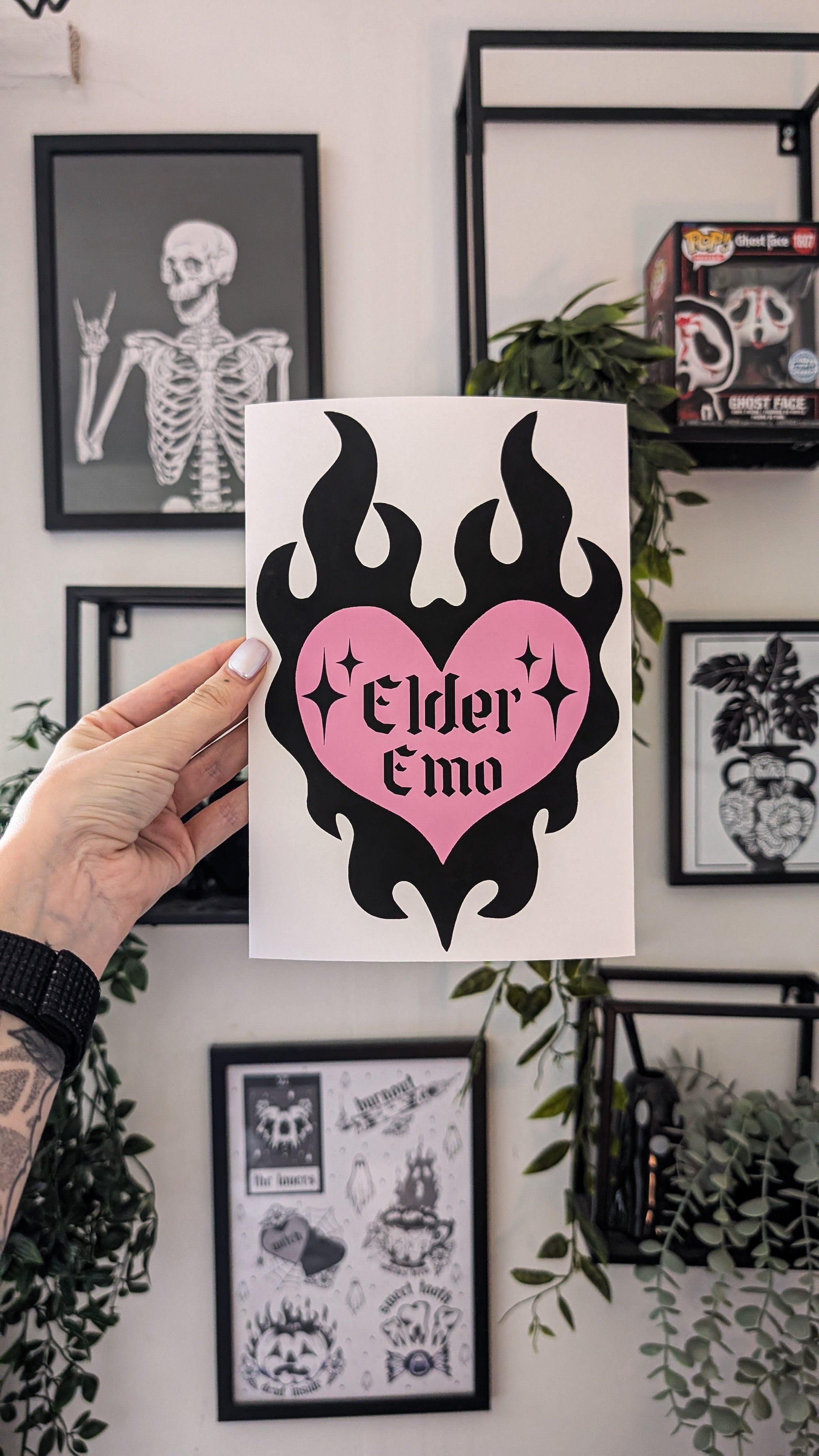 Elder Emo Print